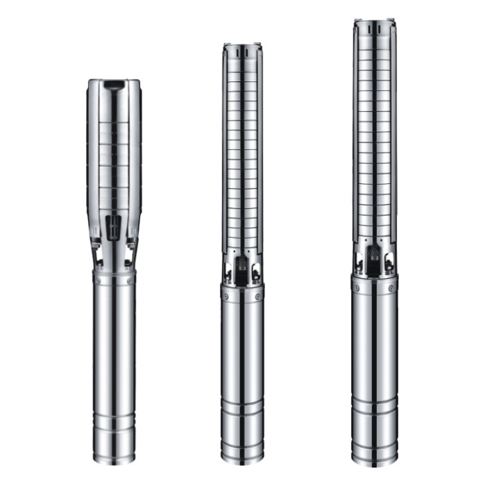 4SP SERIES SUBMERSIBLE ELECTRIC PUMP FOR ALL STAINLESS STEEL WELL