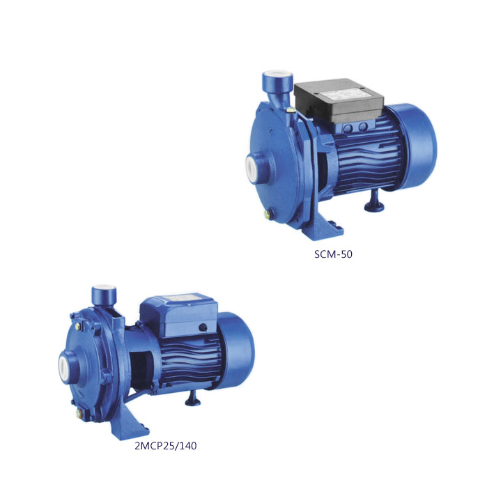 SCM AND 2MCP SERIES CENTRIFUGAL PUMPS